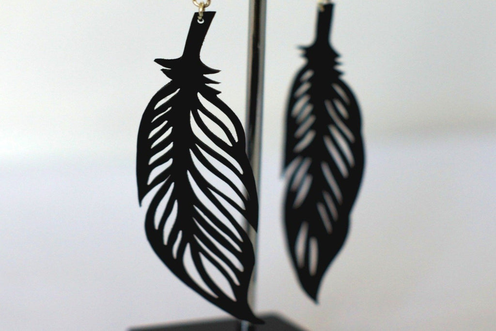 Earrings - Foliage Leaf - earrings - PURNAMA