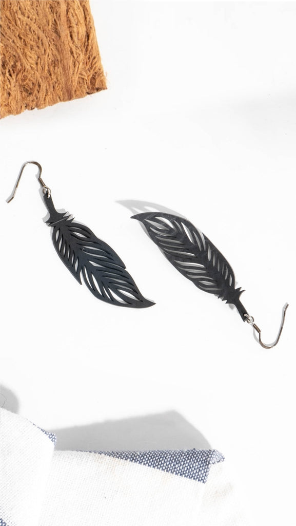 Earrings - Foliage Leaf - earrings - PURNAMA